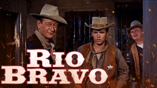 Rio Bravo 1959 Movie  John Wayne Dean Martin Ricky Nelson Angie Dickinson  Review amp Facts [upl. by Yelnet]