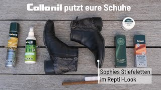 Wir putzen Sophies Stiefeletten [upl. by Yorle]