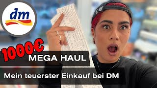 1000 Euro DM Live Haul  Teil 1  So viel habe ich noch NIE in der Drogerie ausgegeben  l Elanhelo [upl. by Nwonknu]