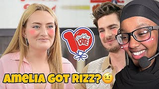 Third Wheeling Andrew Garfield amp Amelia’s Chicken Date 🧍🏽‍♂️ Akiraa Vs The World Reacts ★ [upl. by Flodnar]