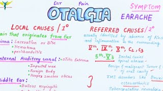 Otalgia  Symptom Causes ENT [upl. by Serles]