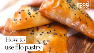 How to use filo pastry [upl. by Ennaus]