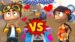 Rez vs Leilani Valentines Update💝Beach Buggy Racing 2 [upl. by Naoma]