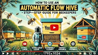 How to Use an Automatic Flow Hive StepbyStep Guide for Beekeepers [upl. by Eillo418]