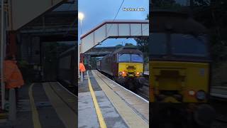 Diverted Northern Belle 57313  57314 race through Cramlington shorts speed railtour [upl. by Euhsoj]