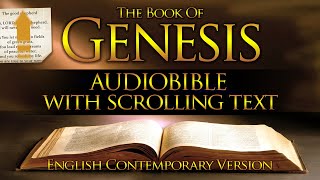 Holy Bible Audio GENESIS 1 to 50  With Text Contemporary English [upl. by Erret797]