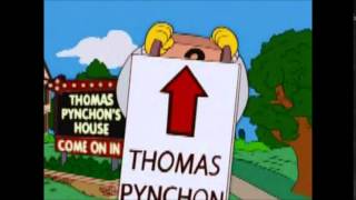 Thomas Pynchon The Simpsons Book Endorsement [upl. by Cynar]