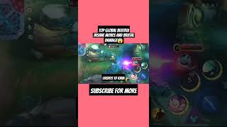 Top Global Beatrix insane moves and brutal Damage mobilelegends mlbb mobilelegendsbangbang short [upl. by Godfry]