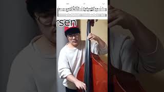 NielsHenning Ørsted Pedersen Jazz Lick in 251 Part2  Doublebass Palying jazz doublebass nhop [upl. by Bliss]