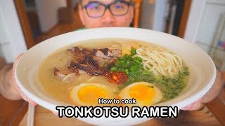 How to cook TONKOTSU RAMEN INSTANT POT RECIPE [upl. by Aihtak]