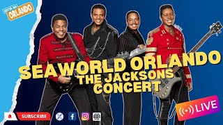 SeaWorld Orlando The Jacksons concert FOR FREE [upl. by Devitt]