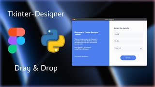 Create Beautiful Python GUI in 10 Minutes 🐍  Tkinter Designer Tutorial [upl. by Reifinnej160]