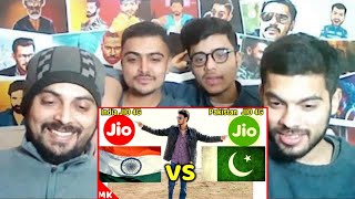 Pakistani Reacts On  Indian Jio 4G vs Pakistan Jio 4G  Pakistan 4G Mobile Network Exposed [upl. by Breana]