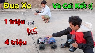 Lâm Vlog  Đua Xe Điều Khiển Từ Xa Giá 4 triệu vs 1 Triệu và Cái Kết Cháy Xe  RC Car Racing [upl. by Oisorbma966]