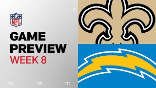 New Orleans Saints vs Los Angeles Chargers  2024 Week 8 Game Preview [upl. by Onairda]