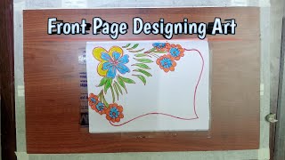 💥🔥Design354🔥💥 Title page Book design assignment😍 project file decoration designs😍T3 Art Tricks [upl. by Iggep611]