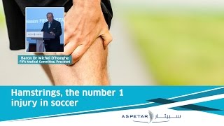 Hamstrings the number 1 injury in soccer  Dr Michel D’Hooghe FIFA Medical Committee President [upl. by Eiramanig]