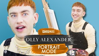 Olly Alexander Paints A SelfPortrait And Answers Questions About His Life  Portrait Mode [upl. by Sarina]