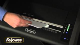 Fellowes 485Ci Shredder Demo  European [upl. by Ahsote]