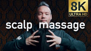 ASMR SCALP MASSAGE 👏 Scratching Relaxing UltraTingly  8K [upl. by Astred206]