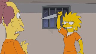 Lisa Kills Sideshow Bob The Simpsons  Treehouse of Horror XXXIV [upl. by Janeva]