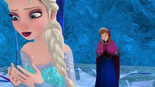 Frozen For The First Time In Forever Reprise On MMD [upl. by Suivatco]