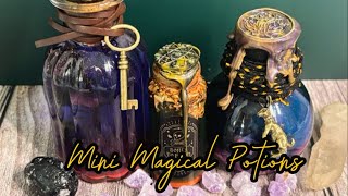 Mini Magical Potion Making  Swirling Color Changing Apothecary  Alchemy [upl. by Mcgray]