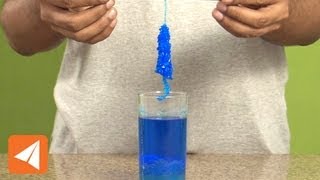 Copper sulphate crystallization  Crystallisation  Chemistry [upl. by Myriam]