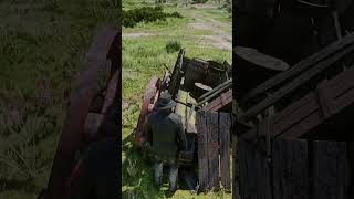 100 players crossed this road and missed this chest  RDR2 [upl. by Asyal]