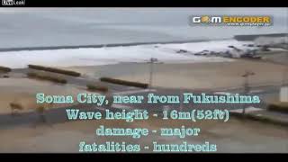 Japan Tsunami 2011 Rare Footage Compilation with some Unseen Footage GRAPHIC WARNING [upl. by Arbmik]