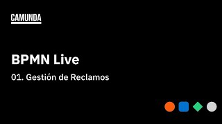 BPMN Live  Caso 01 Gestión de Reclamos [upl. by Llebyram]