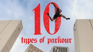 10 Types of Parkour [upl. by Amann]