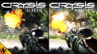 Crysis 3 Remastered vs Original RTX 3080 4K Ultra Graphics Comparison [upl. by Enihpesoj]