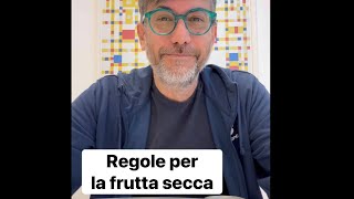 Regole per la frutta secca danielepaci agronomo [upl. by Sirenay]