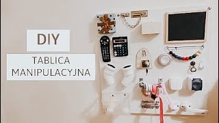 DIY  TABLICA MANIPULACYJNA [upl. by Ahseken]