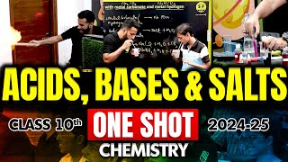 Acids Bases and Salts One Shot 202425 Science  Class 10 Chemistry NCERT CBSE  By Ashu Sir [upl. by Salba281]