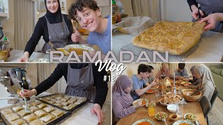 Ramadan Tag 27 in einer Großfamilie  Selbst gemachtes Fladenbrot amp schnelle Dumplings  Ramadan 18 [upl. by Otilrac532]