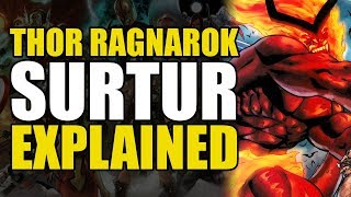 Thor Ragnarok Surtur Explained [upl. by Ricca]