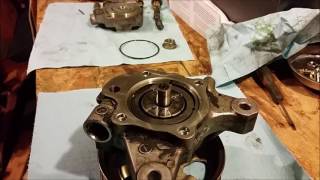 Power Steering Pump Rebuild 20032007 Honda Accord 24L 4 cyl [upl. by Hagood]