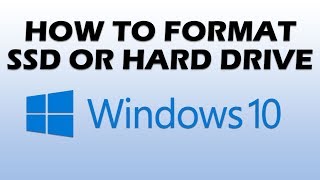 HOW TO INSTALL AND FORMAT A NEW HARD DRIVE WINDOWS [upl. by Suk724]