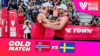 Mol ASørum C vs ÅhmanHellvig  Full Match  Beach Pro Tour 2022 [upl. by Joeann]