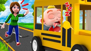 The Wheel On The Bus Song 🚌  BUS Rules For Baby 🚨  NEW✨ Funny Nursery Rhymes For Kids [upl. by Raskin]