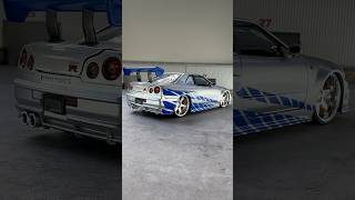 2002 Nissan Skyline GTR R34 Diecast 124cardiecastcarnissangtrjdmshortstiktok [upl. by Ahsiad]