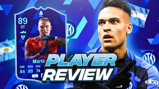 89 MARTINEZ SERIE A POTM SBC PLAYER REVIEW  EAFC 24 ULTIMATE TEAM [upl. by Aivlys579]