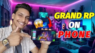 I PLAYED GTA 5 GRAND RP IN MOBILE 😱🔥 [upl. by Deer]