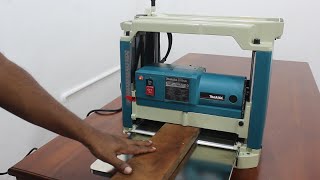 Unboxing Thickness Planer  How to Use Makita 2012NB 12 Inch Power Thicknesser [upl. by Ciprian]