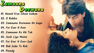 Zamaana Deewana Movie All SongsShahrukh Khan amp Raveena TandonHit Songs [upl. by Deryl]