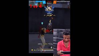 1 vs 4 changewait for endNane Gamingviralvoicefree fireviralshortGaming Jahid boss [upl. by Poliard]