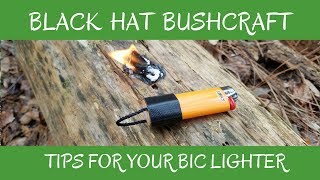 Bic Lighter Tips amp Tricks Hacks to Make a Great Lighter Better 🔥 [upl. by Asena]