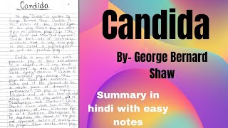 Candida Summary in hindi  Candida theme  Candida by George Bernard Shaw  Candida by GB shaw [upl. by Kittie]